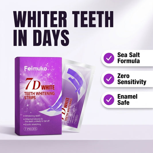 Purple Teeth Whitening Strips